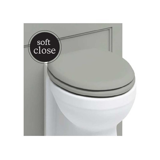 Burlington Wooden Soft Close Toilet Seat